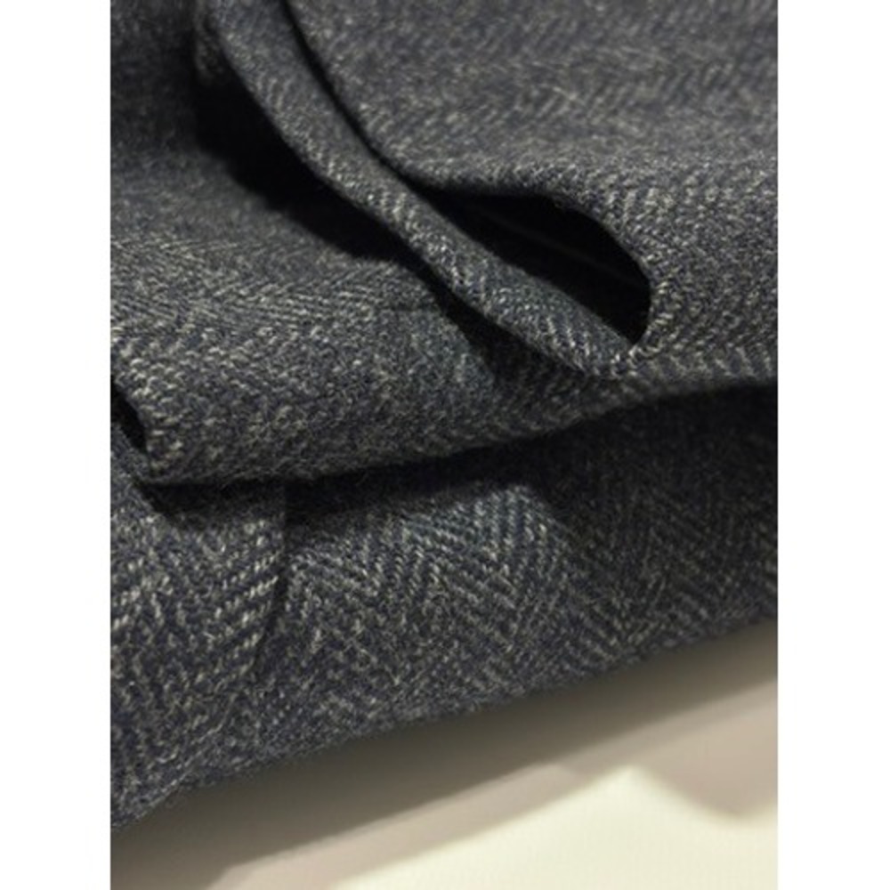 Vtg Tweed Nordstrom Broadmoor & Pike Herringbone Wool Blazer Mens 42S Short Coat - Picture 12 of 12